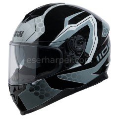 FULL FACE HELMET IXS1100 2.2 BLACK-GREY