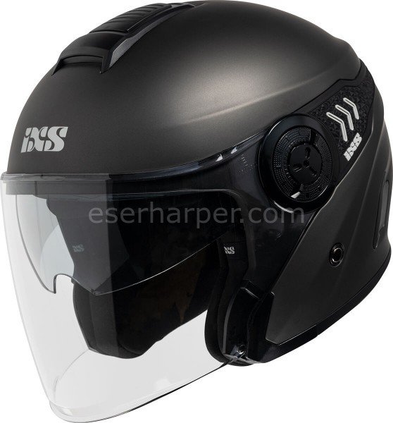 JET HELMET IXS100 1.0 GREY MATT