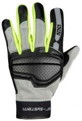 CLASSIC WOMEN`S GLOVE EVO-AIR BLACK-LIGHT GREY-NEON YELLOW