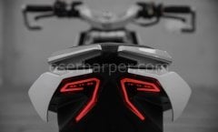 Italjet Dragster 200 Anthracite / Red / White