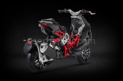 Italjet Dragster 200 Black/Gray/Red