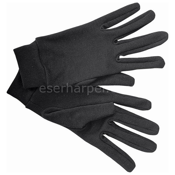 UNDER GLOVES HANDS BLACK