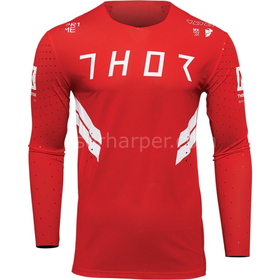 PRIME HERO RED/WHITE JERSEY