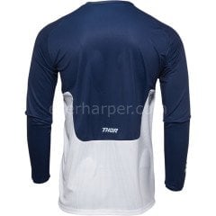 PULSE REACT NAVY/WHITE JERSEY
