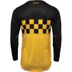 HALLMAN DIFFER CHEQ YELLOW/BLACK JERSEY