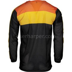 HALLMAN TAPID BLACK/ORANGE AIR JERSEY