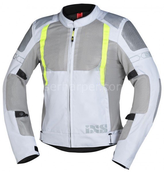 SPORTS JACKET TRIGONIS-AIR LIGHT GREY-GREY-NEON YELLOW