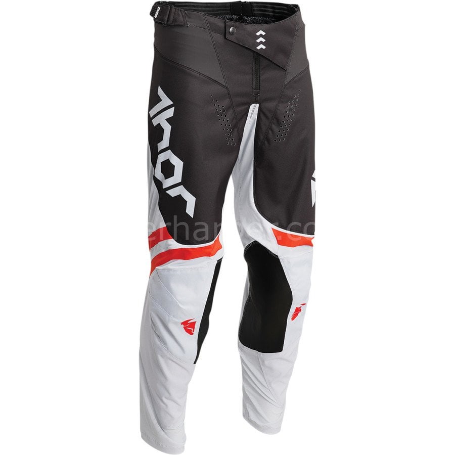 PULSE CUBE LIGHT GRAY RED ORANGE PANT