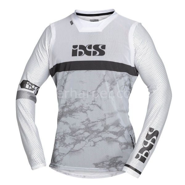 JERSEY TRIGGER MX GREY-WHITE