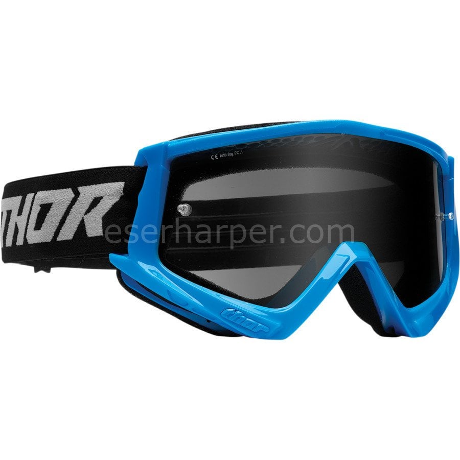 COMBAT RACER SAND BLUE GRAY GOGGLE