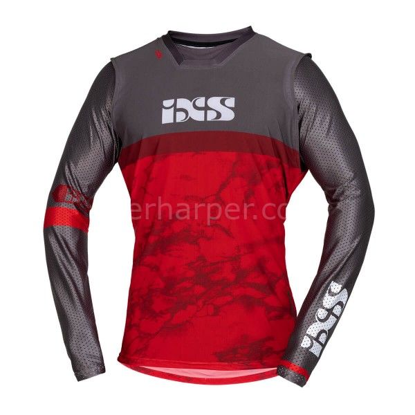 JERSEY TRIGGER MX RED-GREY