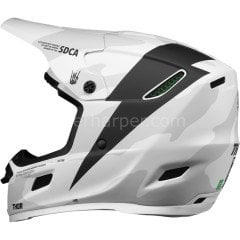 REFLEX CAST BLACK WHITE HELMET
