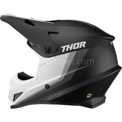 SECTOR RUNNER BLACK WHITE MIPS HELMETS