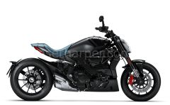 XDiavel Nera Black On Black-Steel Blue