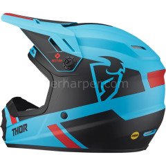 YOUTH SECTOR SPLIT BLUE BLACK MIPS HELMET