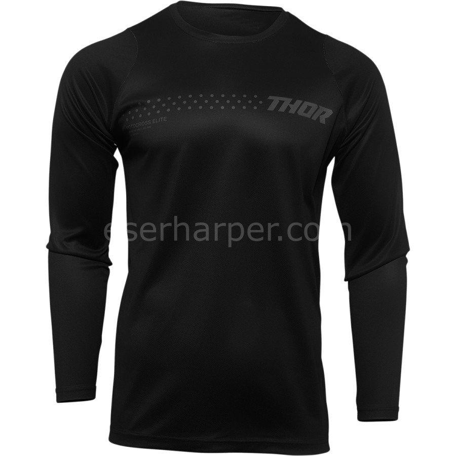 YOUTH SECTOR MINIMAL BLACK JERSEY
