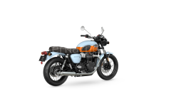 BONNEVILLE T100 MERIDEN BLUE / TANGERINE