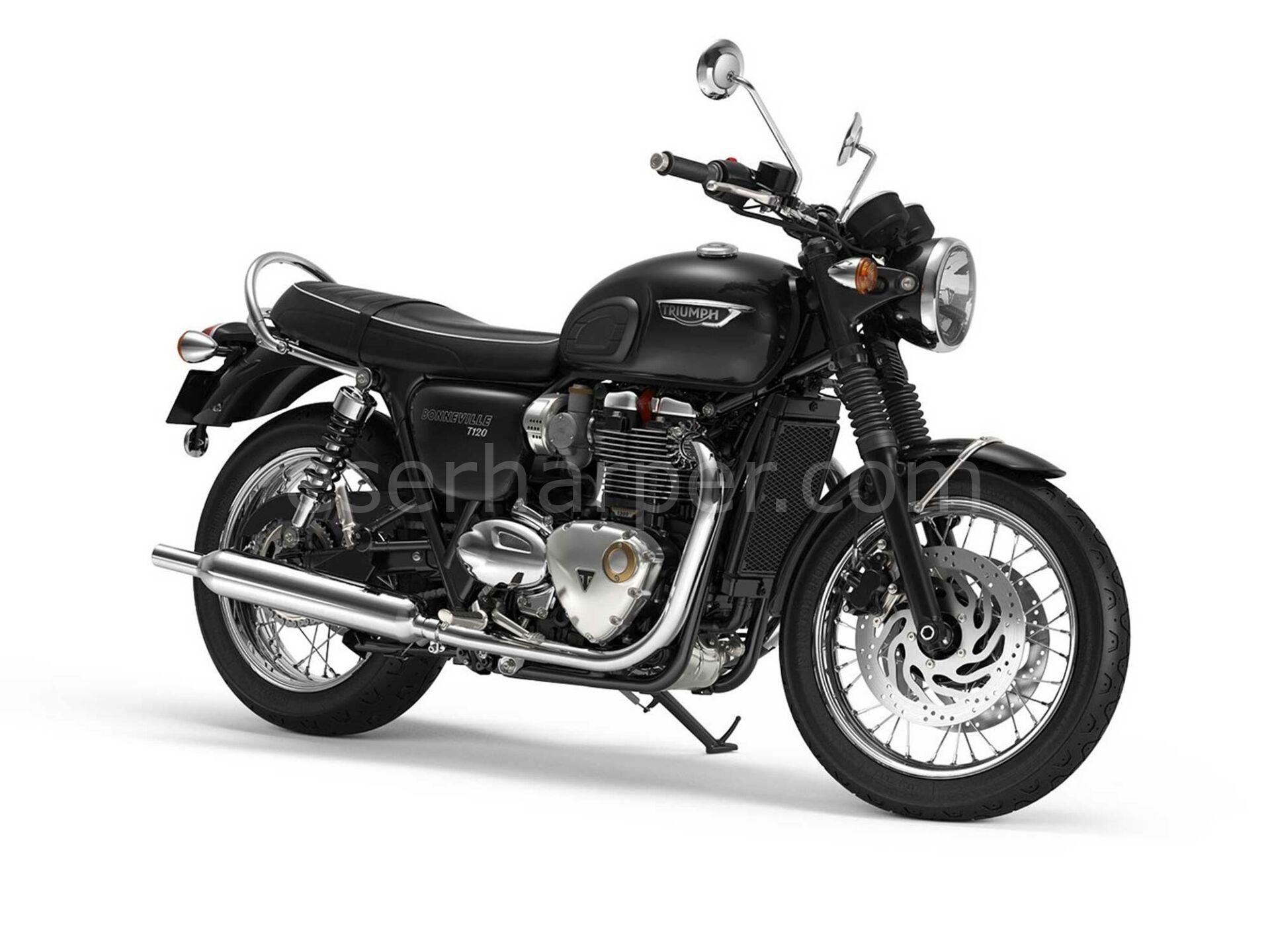 BONNEVILLE T120 JET BLACK