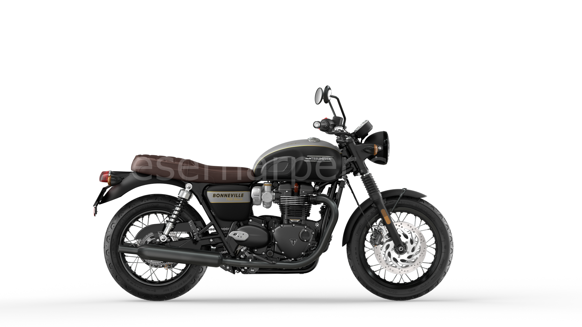 BONNEVILLE T120 BLACK GOLD LINE EDITION
