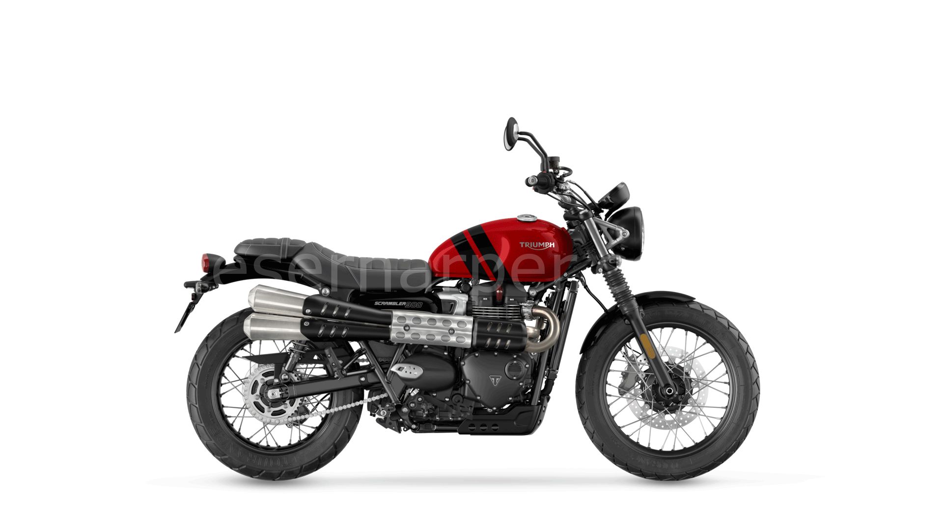 SCRAMBLER 900 CARNIVAL RED / JET BLACK