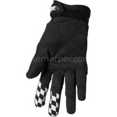 HALLMAN DIGIT BLACKWHITE GLOVE