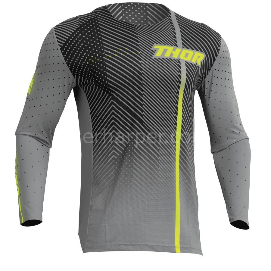 PRIME TECH GRAY BLACK JERSEY