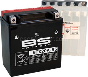 BTX20A-BS BS-BATTERY (YTX20CH)