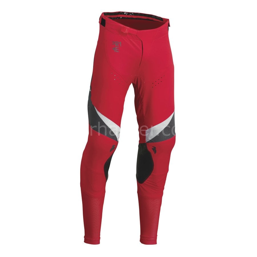 PRIME RIVAL RED CHARCOAL PANT