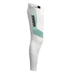 PRIME TECH WHITE TEAL PANT