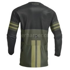 YOUTH PULSE COMBAT ARMY BLACK JERSEY