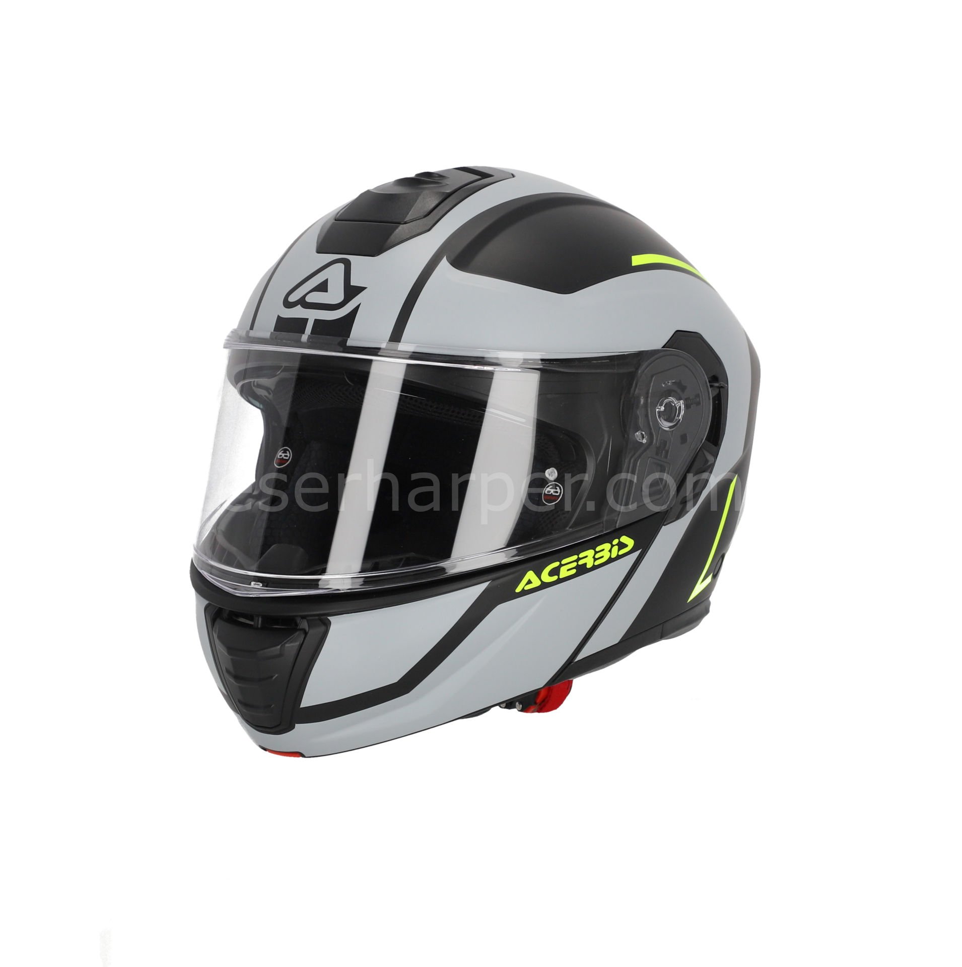 TDC HELMET GRİ/SARI